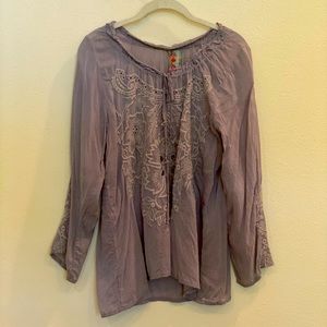 EUC Johnny Was Tunic M